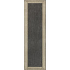 Tapis d'intérieur/extérieur classique à bordures Nuloom Leah