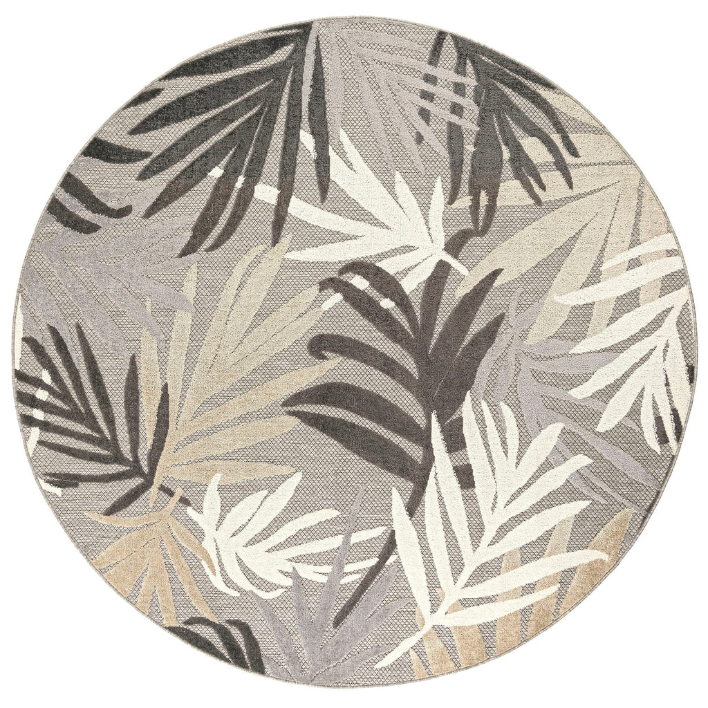Tapis d'intérieur/extérieur à motif floral côtier Origin.
