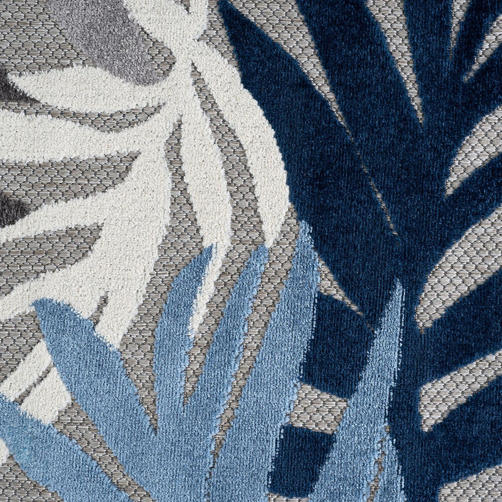 Tapis d'intérieur/extérieur à motif floral côtier Origin.