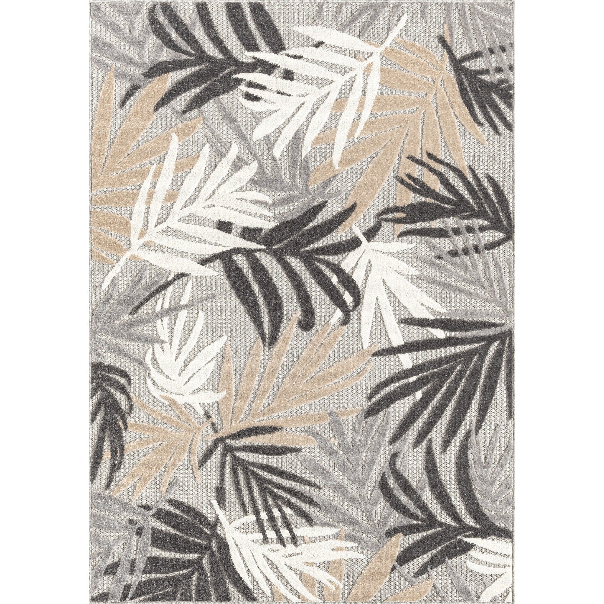 Tapis d'intérieur/extérieur à motif floral côtier Origin.