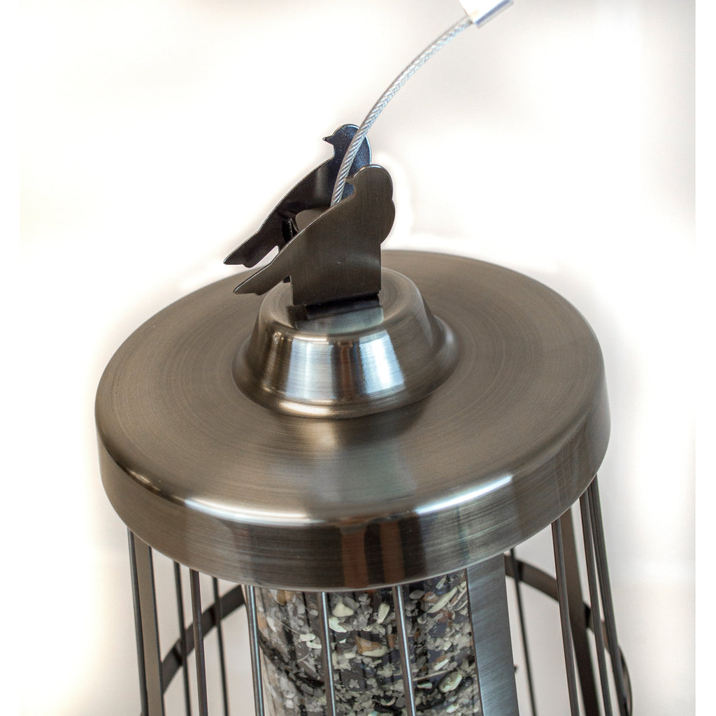 Mangeoire à oiseaux de luxe en nickel, Outdoor Leisure Products
