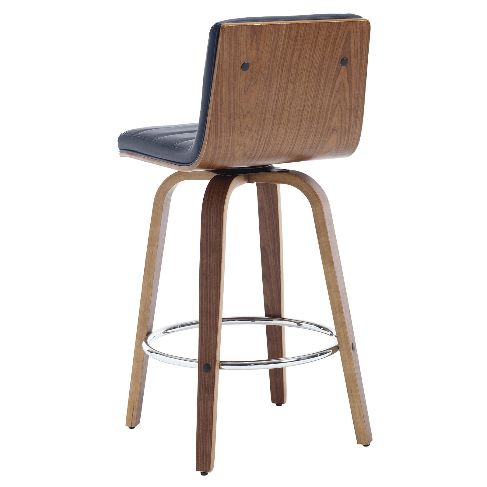 Tabourets de bar/comptoir pivotants en similicuir 26/29, lot de 2/3