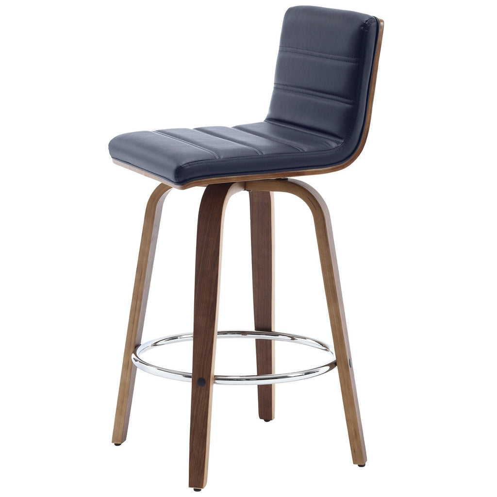 Tabourets de bar/comptoir pivotants en similicuir 26/29, lot de 2/3