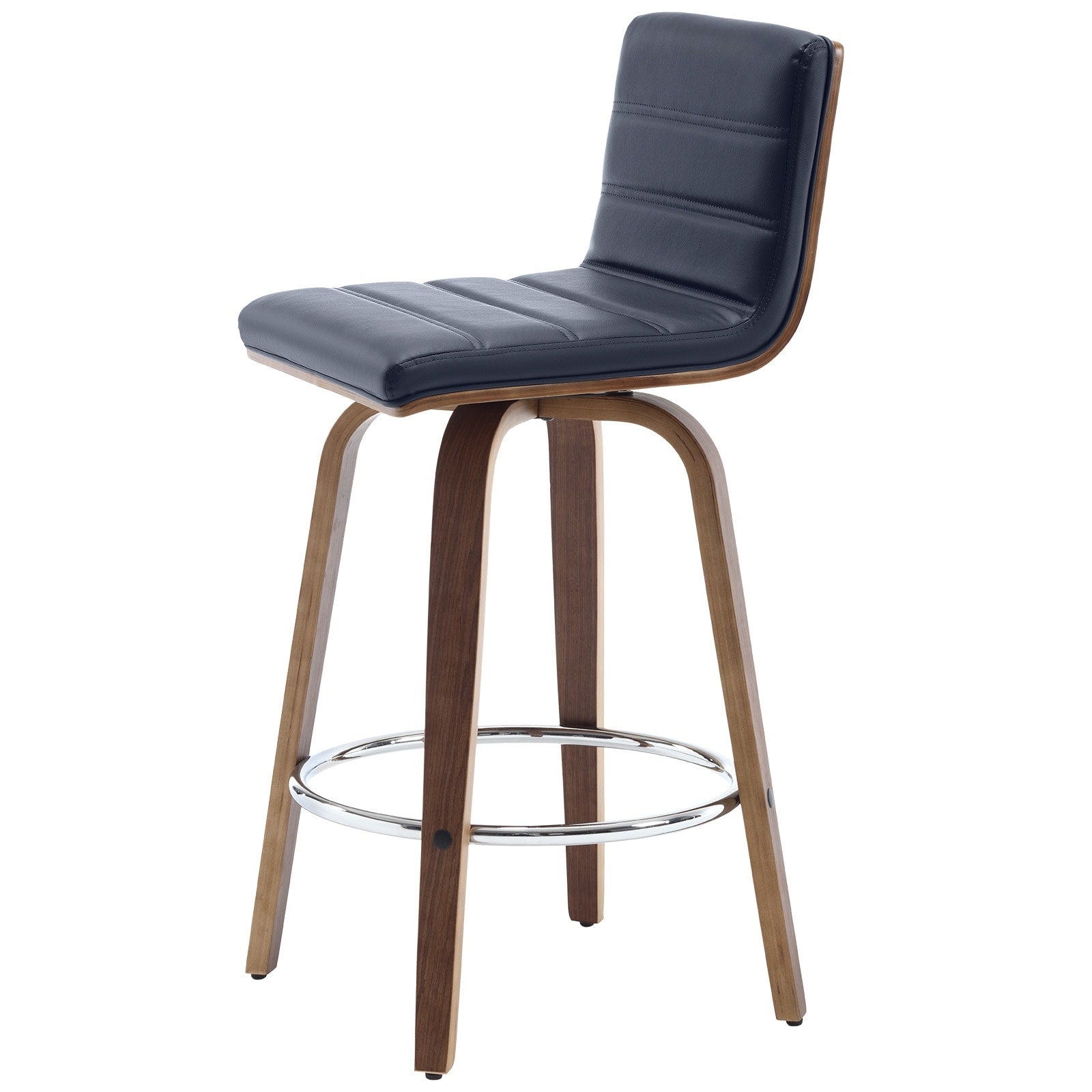 Tabourets de bar/comptoir pivotants en similicuir 26/29, lot de 2/3