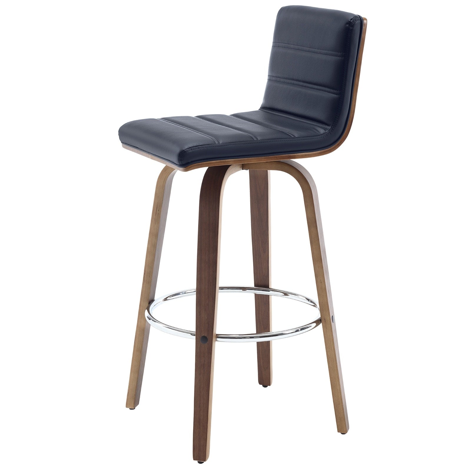 Tabourets de bar/comptoir pivotants en similicuir 26/29, lot de 2/3