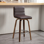 Tabourets de bar/comptoir pivotants en similicuir 26/29, lot de 2/3
