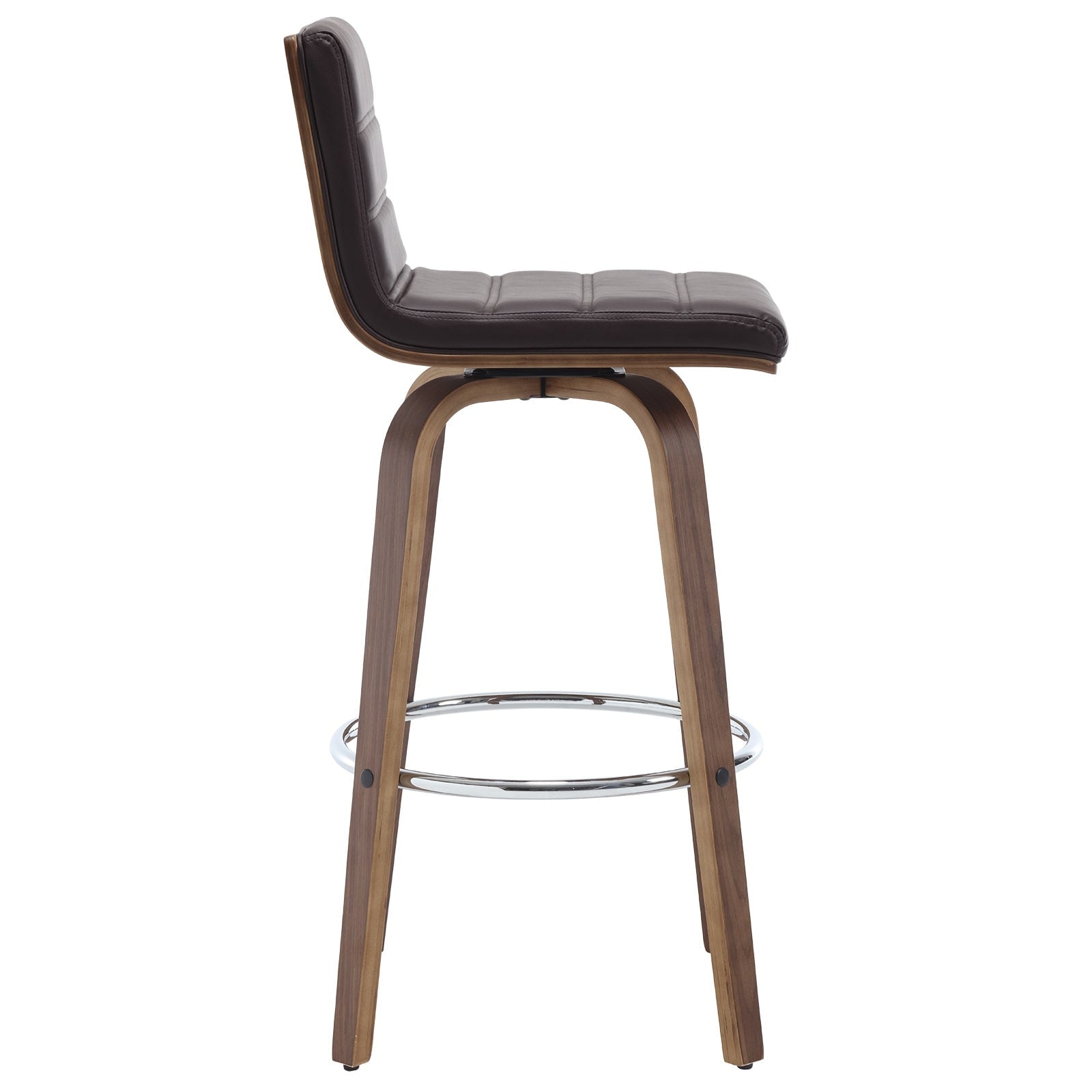 Tabourets de bar/comptoir pivotants en similicuir 26/29, lot de 2/3
