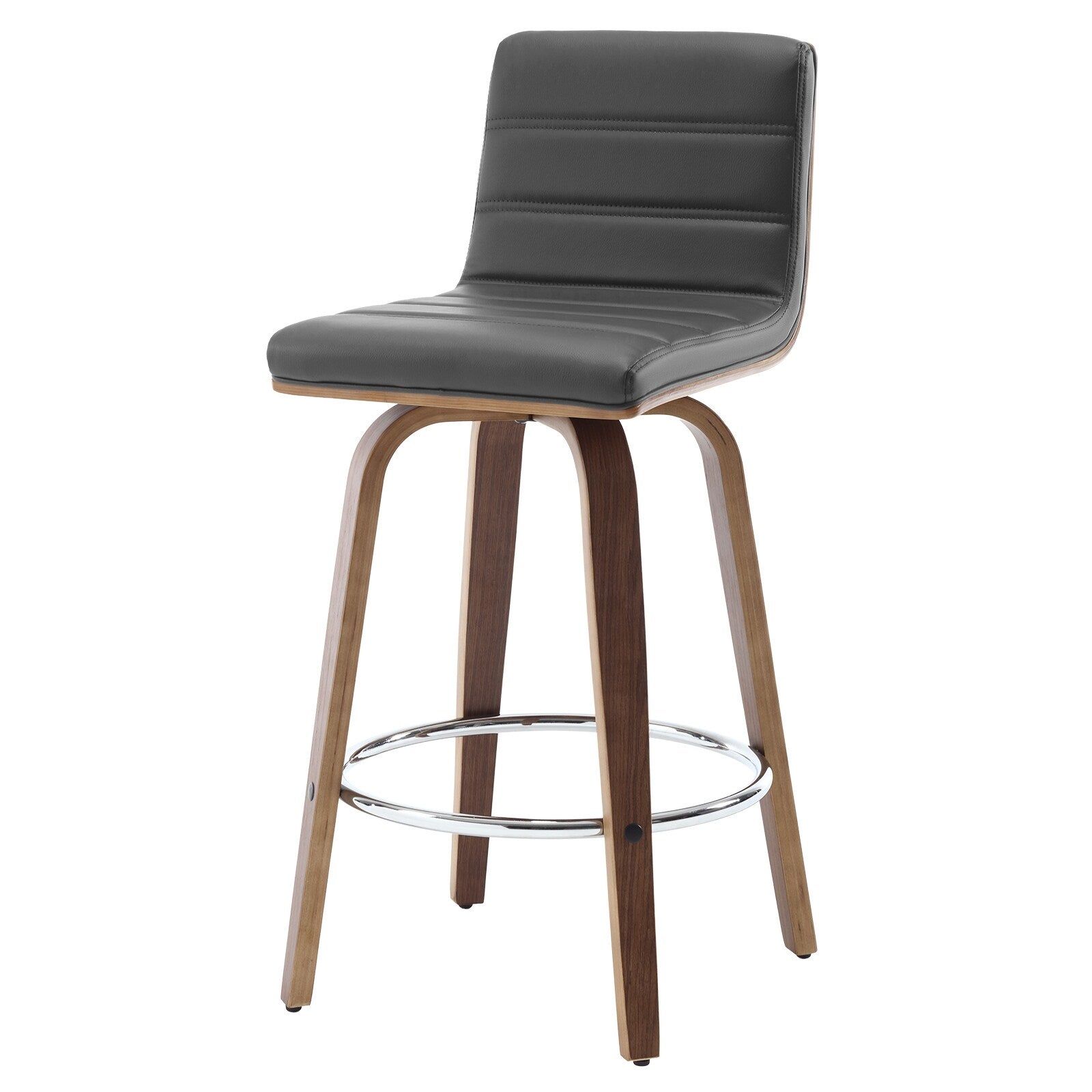 Tabourets de bar/comptoir pivotants en similicuir 26/29, lot de 2/3