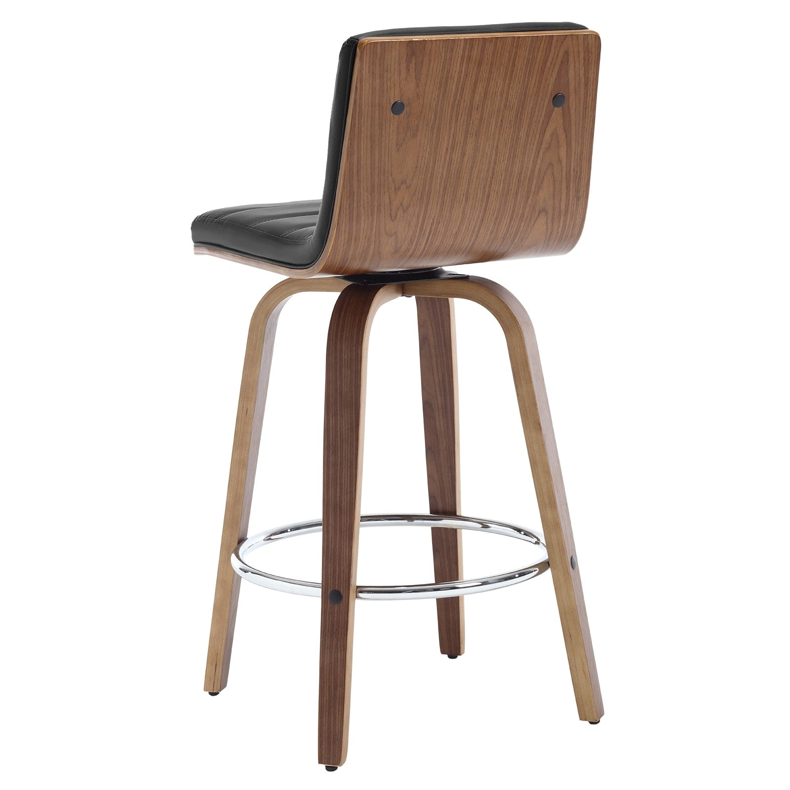 Tabourets de bar/comptoir pivotants en similicuir 26/29, lot de 2/3