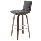 Tabourets de bar/comptoir pivotants en similicuir 26/29, lot de 2/3