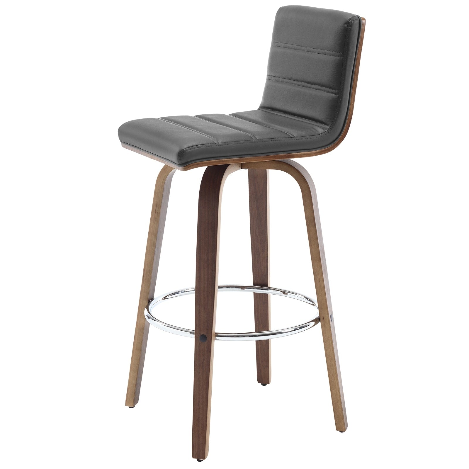 Tabourets de bar/comptoir pivotants en similicuir 26/29, lot de 2/3