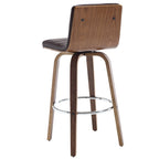 Tabourets de bar/comptoir pivotants en similicuir 26/29, lot de 2/3