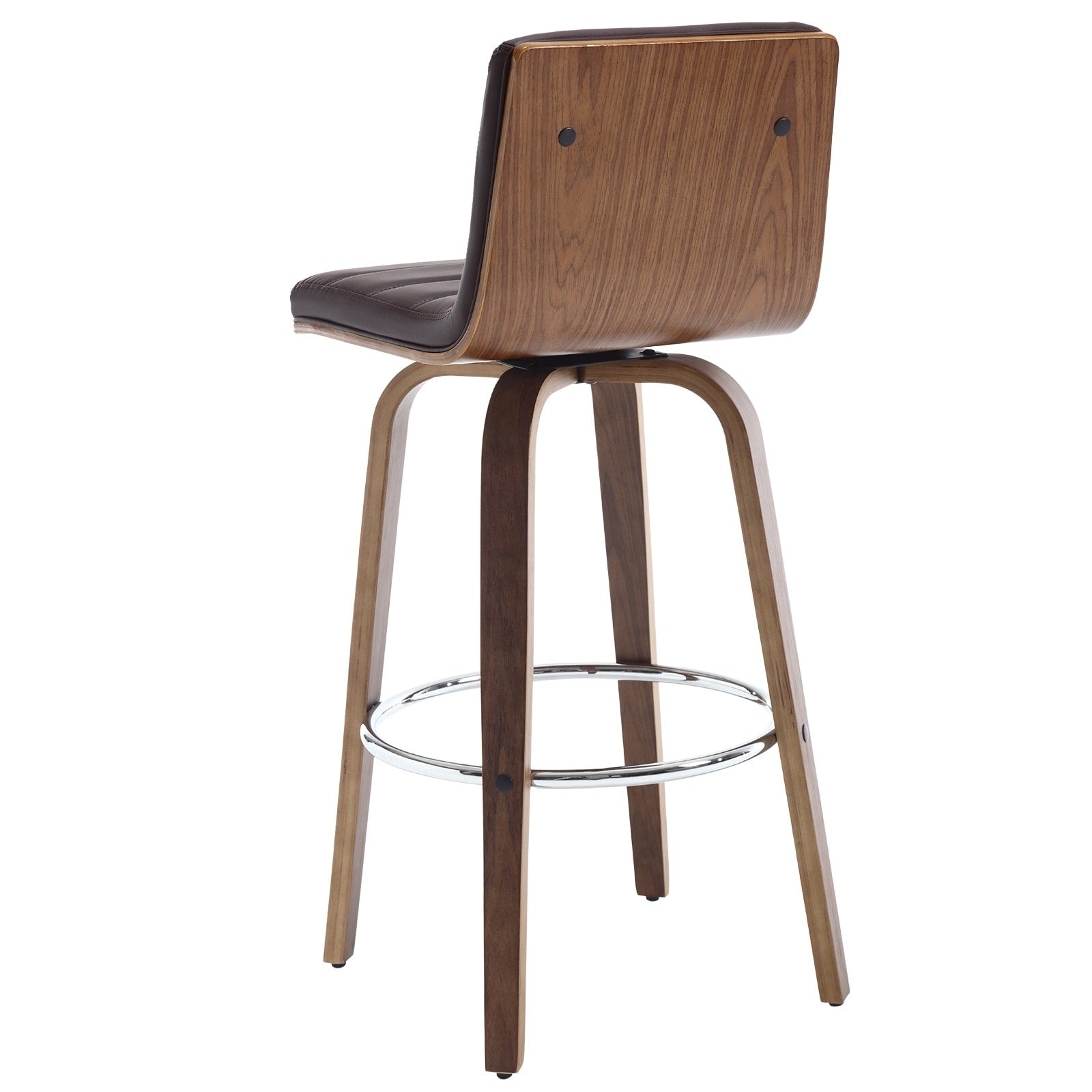 Tabourets de bar/comptoir pivotants en similicuir 26/29, lot de 2/3