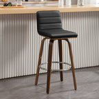 Tabourets de bar/comptoir pivotants en similicuir 26/29, lot de 2/3
