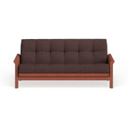 Matelas futon en sergé de 10 pouces d'épaisseur (simple, double ou grand lit)