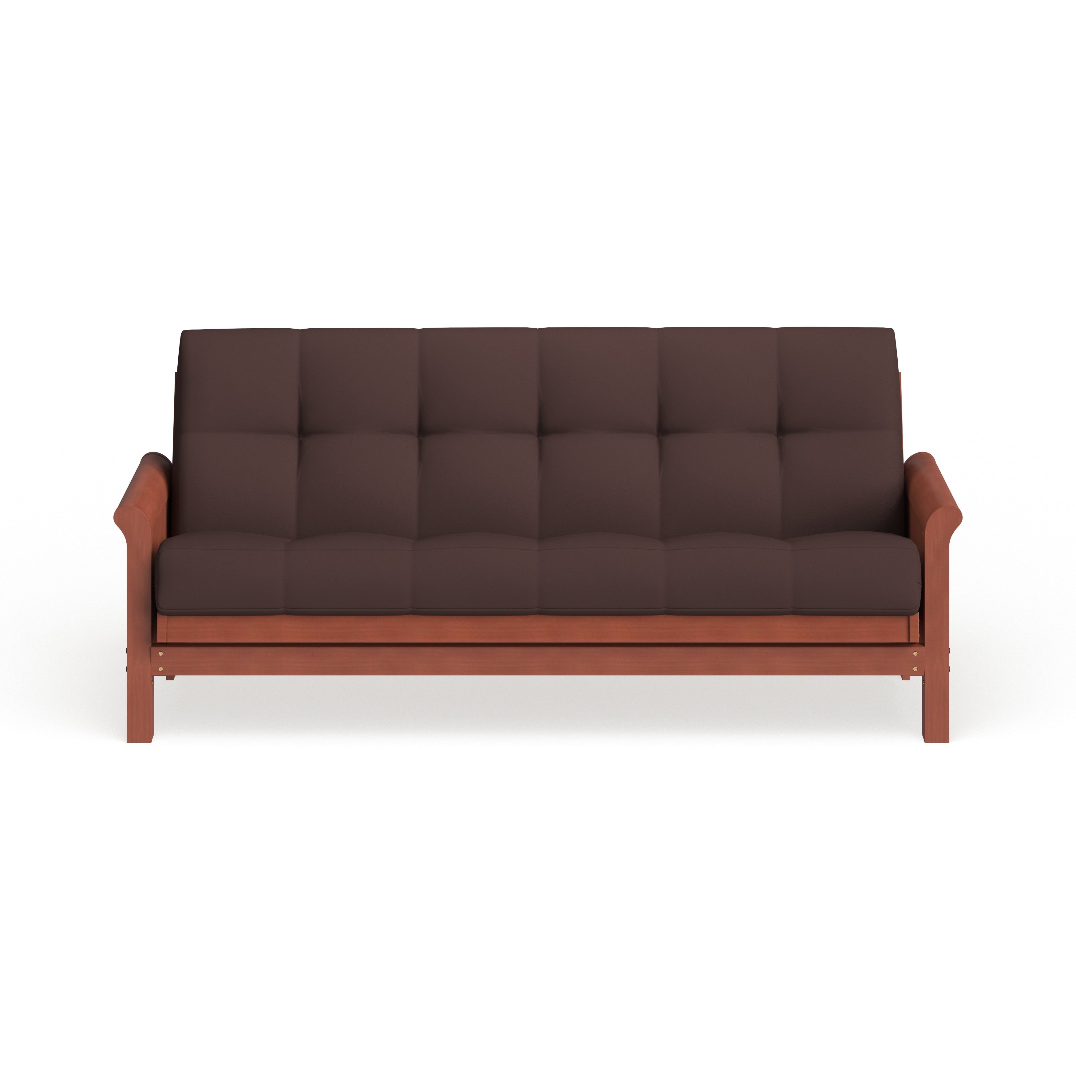 Matelas futon en sergé de 10 pouces d'épaisseur (simple, double ou grand lit)