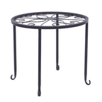 Support rond en fer pour plantes de jardin
