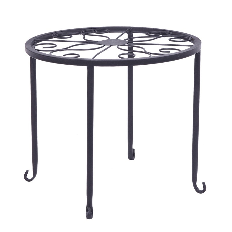 Support rond en fer pour plantes de jardin