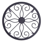 Support rond en fer pour plantes de jardin