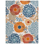 SAFAVIEH Tapis floral de patio imperméable intérieur/extérieur Cabana Hillechien