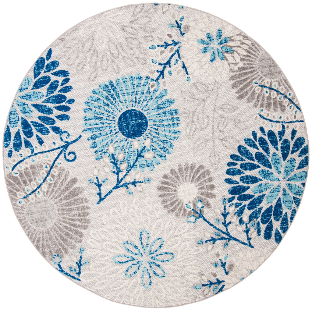 SAFAVIEH Tapis floral de patio imperméable intérieur/extérieur Cabana Hillechien