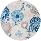 SAFAVIEH Tapis floral de patio imperméable intérieur/extérieur Cabana Hillechien
