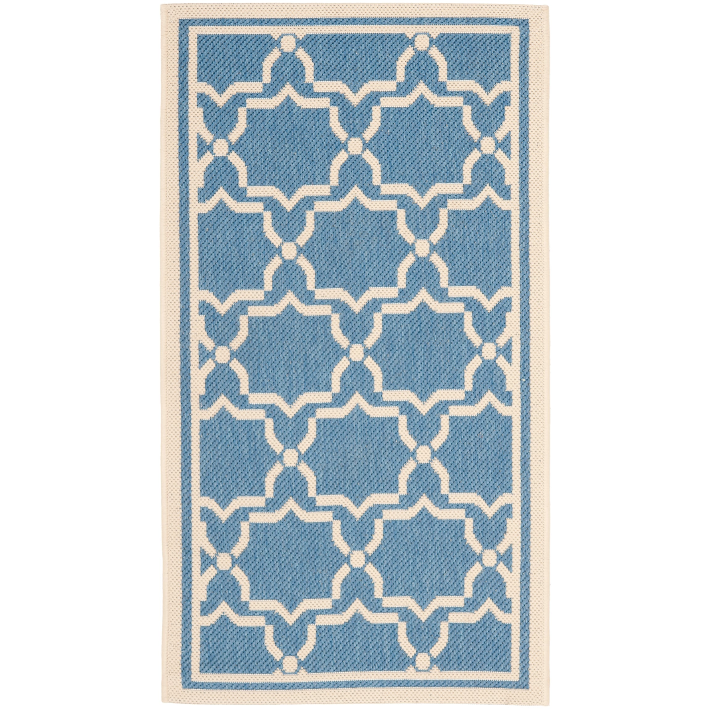 Tapis de jardin imperméable pour intérieur/extérieur SAFAVIEH Courtyard Gulsin