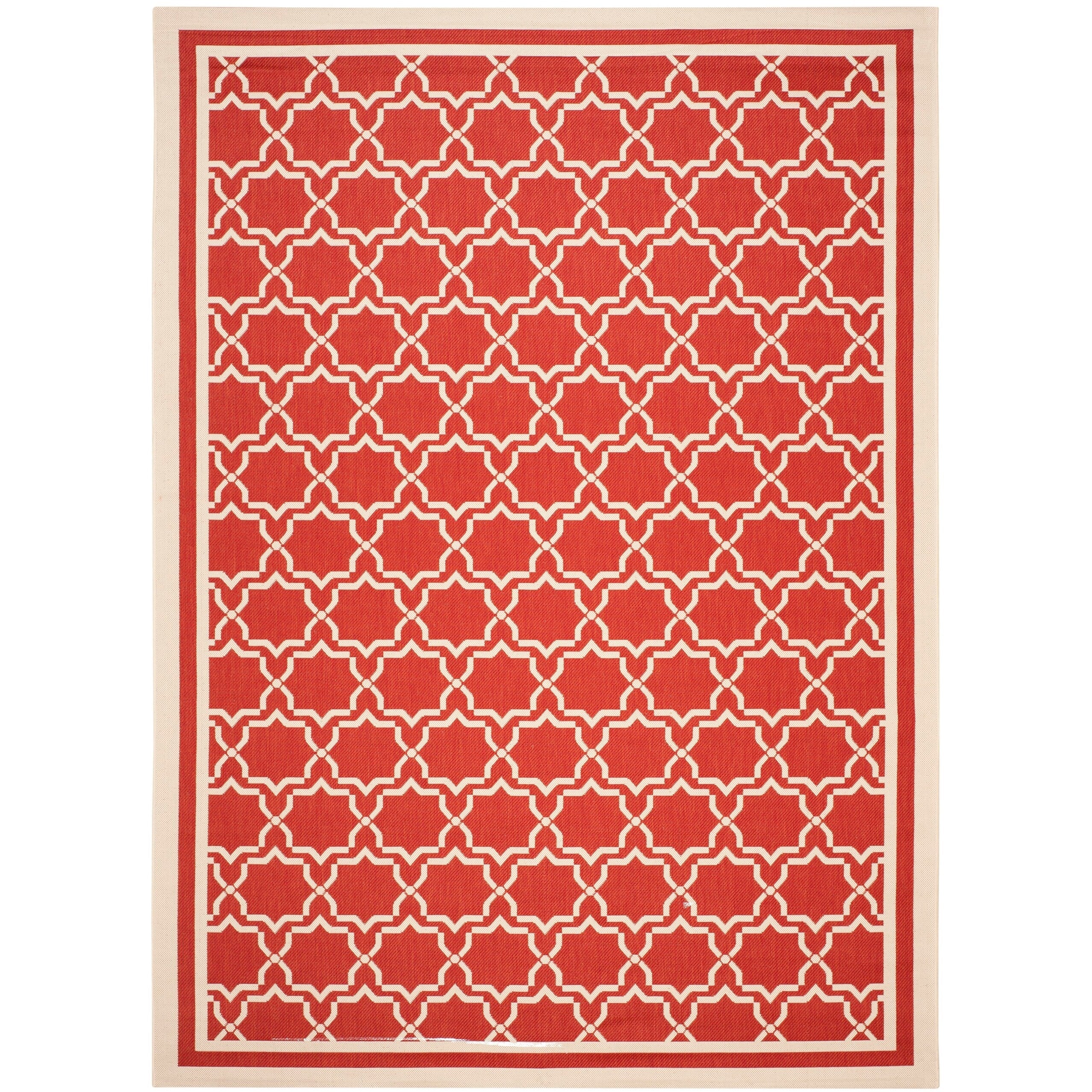 Tapis de jardin imperméable pour intérieur/extérieur SAFAVIEH Courtyard Gulsin