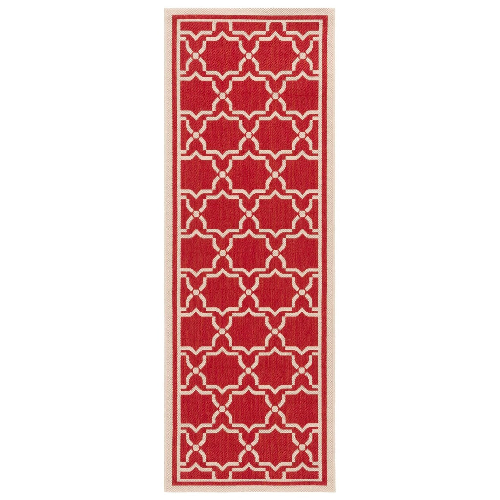 Tapis de jardin imperméable pour intérieur/extérieur SAFAVIEH Courtyard Gulsin