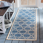 Tapis de jardin imperméable pour intérieur/extérieur SAFAVIEH Courtyard Gulsin