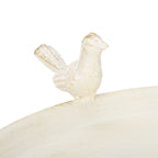 Bain d'oiseaux d'extérieur en fer forgé victorien Amya de SAFAVIEH - 16,5 l x 14,6 L x 29,1 H - 17 l x 15 P x 29 H