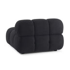 Chaise modulaire sans accoudoirs Huggy Black Vegan