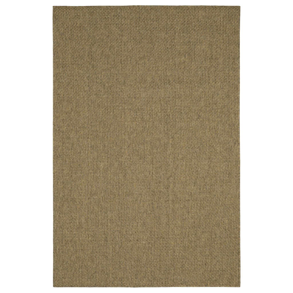 Tapis d'intérieur et d'extérieur en tissage panier ton sur ton Vista Home Kauai.