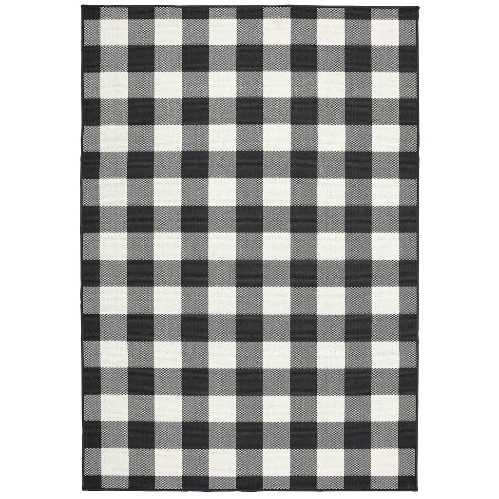 Tapis d'intérieur/extérieur à carreaux vichy de Vista Home Malta
