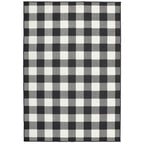 Tapis d'intérieur/extérieur à carreaux vichy de Vista Home Malta
