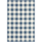 Tapis d'intérieur/extérieur à carreaux vichy de Vista Home Malta