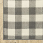 Tapis d'intérieur/extérieur à carreaux vichy de Vista Home Malta
