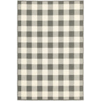 Tapis d'intérieur/extérieur à carreaux vichy de Vista Home Malta