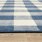 Tapis d'intérieur/extérieur à carreaux vichy de Vista Home Malta