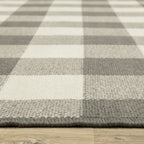 Tapis d'intérieur/extérieur à carreaux vichy de Vista Home Malta