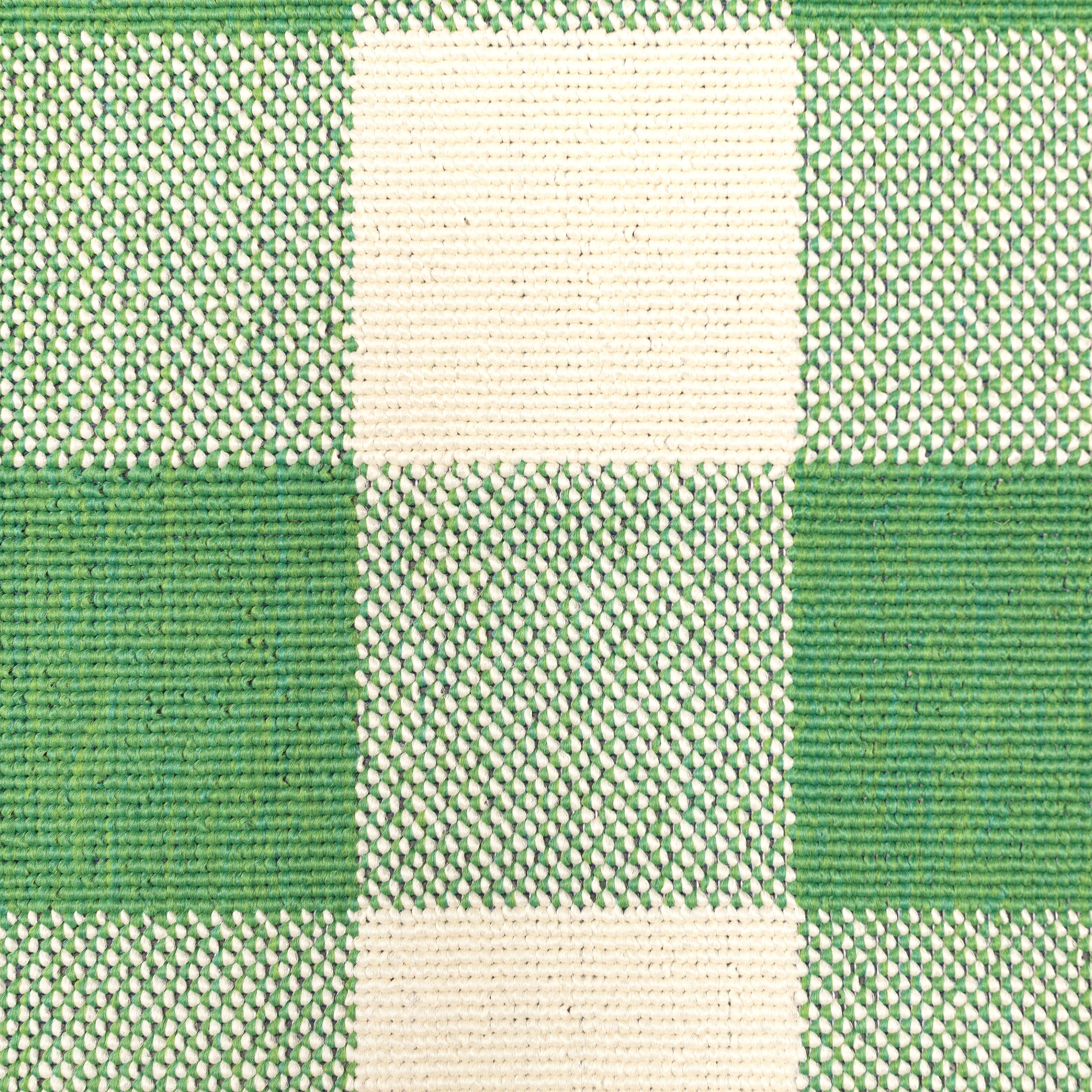 Tapis d'intérieur/extérieur à carreaux vichy de Vista Home Malta