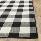 Tapis d'intérieur/extérieur à carreaux vichy de Vista Home Malta