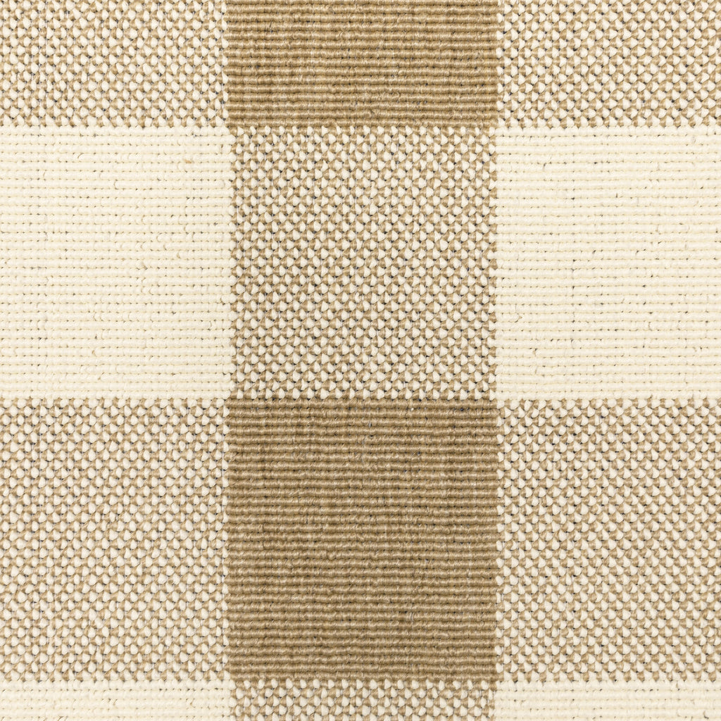 Tapis d'intérieur/extérieur à carreaux vichy de Vista Home Malta