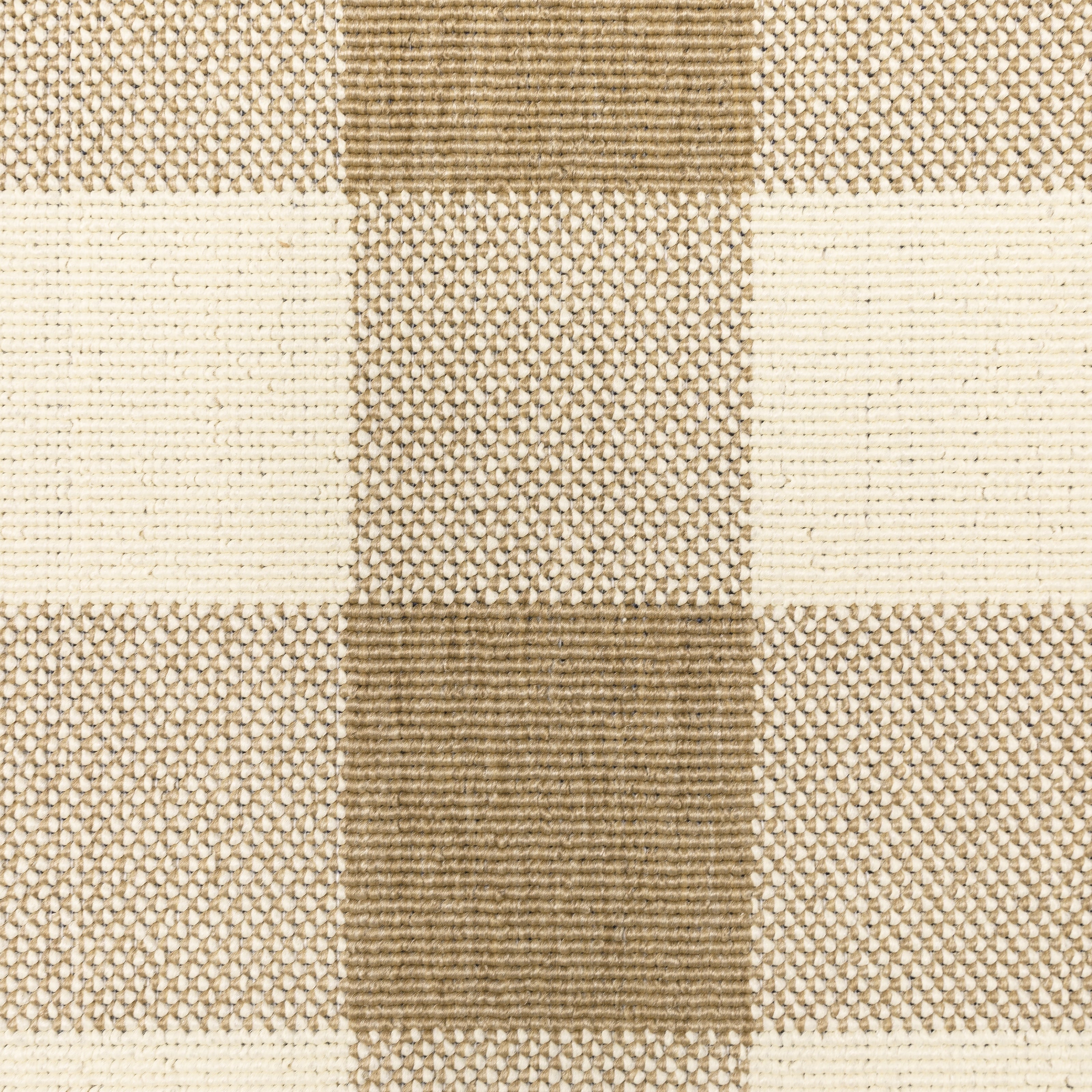 Tapis d'intérieur/extérieur à carreaux vichy de Vista Home Malta