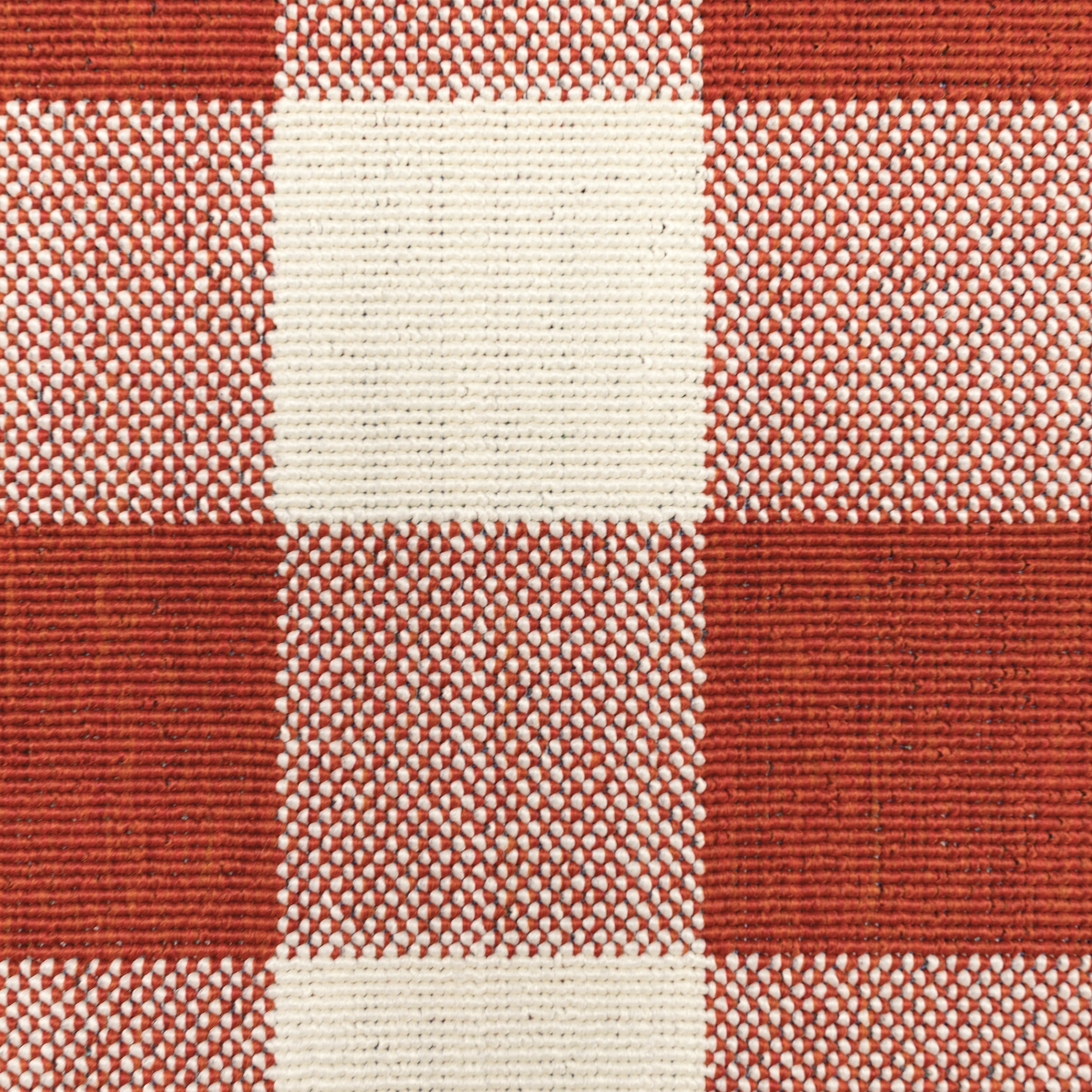 Tapis d'intérieur/extérieur à carreaux vichy de Vista Home Malta