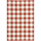 Tapis d'intérieur/extérieur à carreaux vichy de Vista Home Malta
