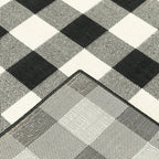 Tapis d'intérieur/extérieur à carreaux vichy de Vista Home Malta