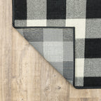 Tapis d'intérieur/extérieur à carreaux vichy de Vista Home Malta