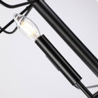 Lustre chandelier minimaliste à 15 lumières, 2 niveaux, design ancien - 48